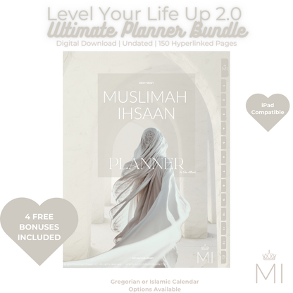 Level Your Life Up 2.0 Ultimate Planner Bundle - MI Classic