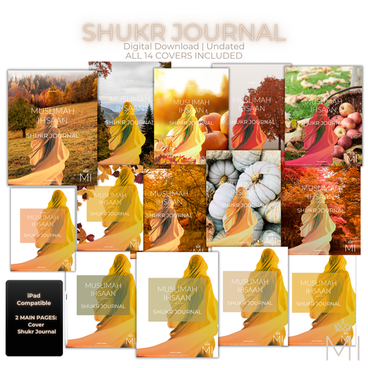 Shukr Journal - LIMITED EDITION FALL