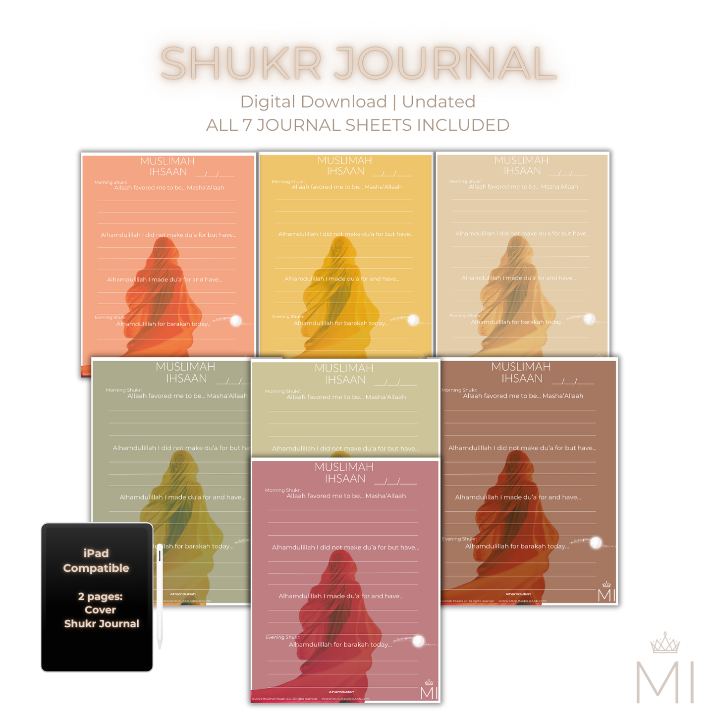 Shukr Journal - LIMITED EDITION FALL