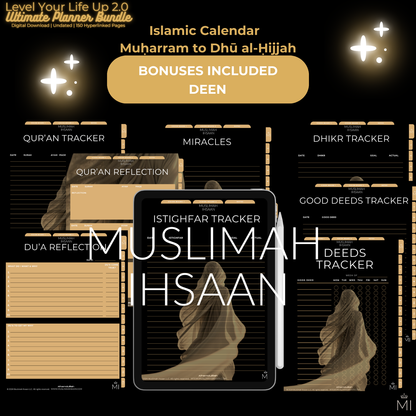 Level Your Life Up 2.0 Ultimate Planner Bundle - Hajj Dreams