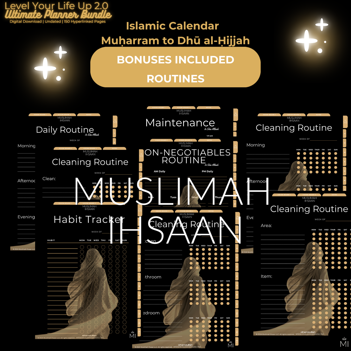 Level Your Life Up 2.0 Ultimate Planner Bundle - Hajj Dreams