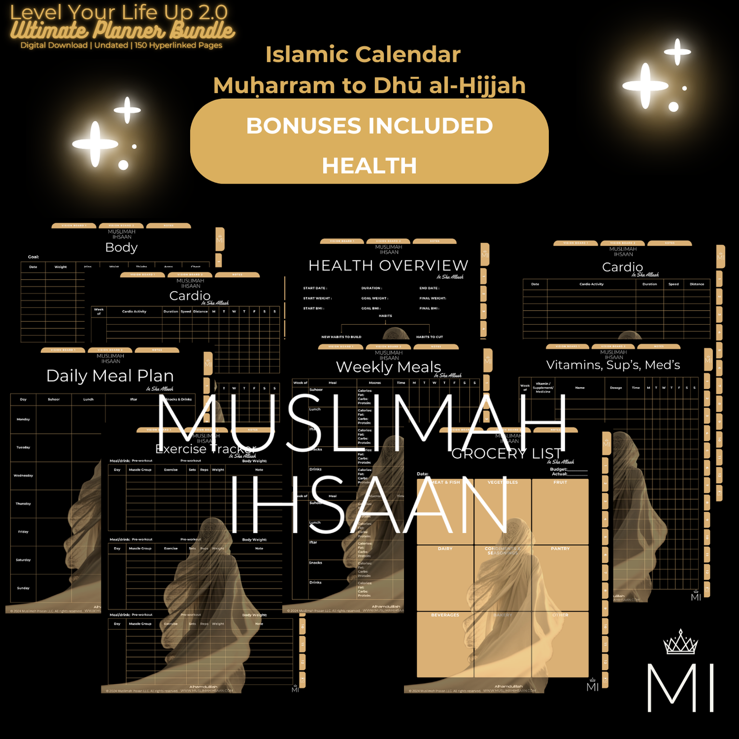 Level Your Life Up 2.0 Ultimate Planner Bundle - Hajj Dreams